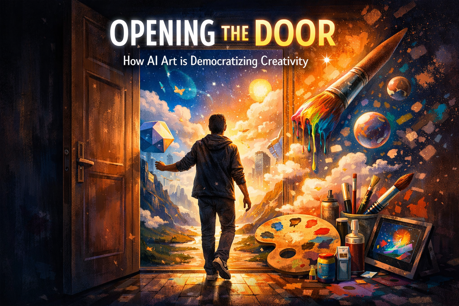 Opening the Door: How AI Art is Democratizing Creativity