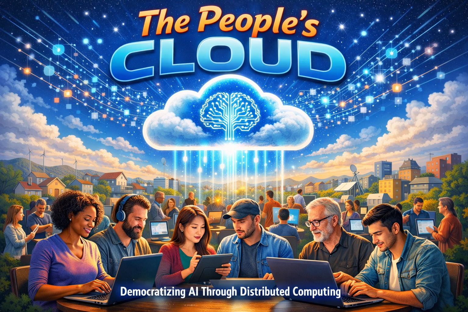 The People's Cloud: Democratizing AI Through Distributed Computing