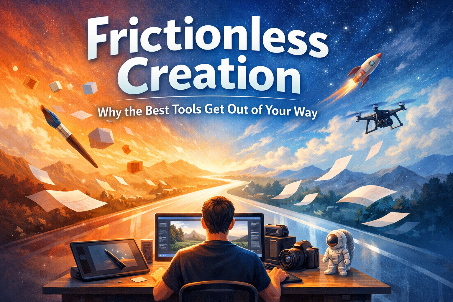 Frictionless Creation: Why the Best Tools Get Out of Your Way