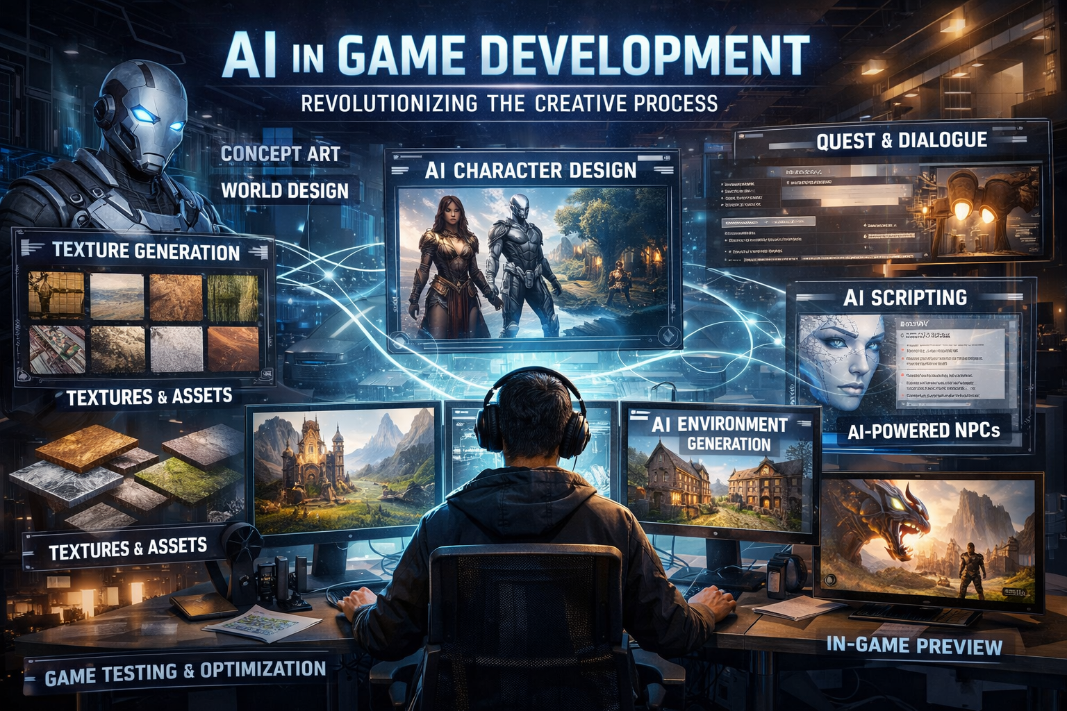 AI Image Generation in Video Game Development